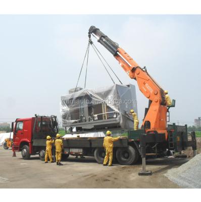 China 2022 Hot Selling 10 Ton Knuckle Telescopic Boom Truck Mounted Crane EQ2180 for sale