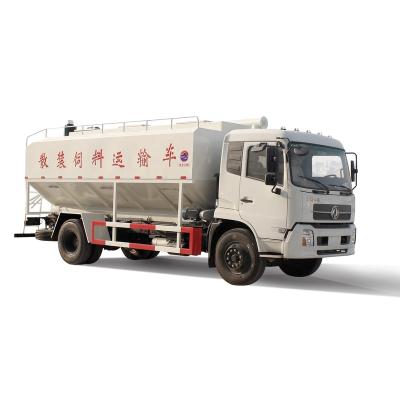 China Dongfeng LHD 27m3 Bulk Cheapest Cattle Feed Dump Truck Of Feed Grains for sale