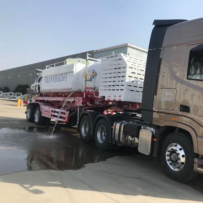 China Truck Trailer 3 AXLE VACUUM SUCTION SEMI TRAILER for sale