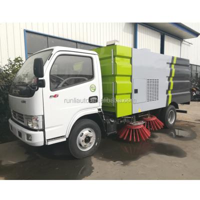 China 2021 China Sinotruck Hot Sales Electric Cabin Mounted Road Sweeper Truck EQ1070 for sale