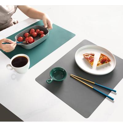 China Viable competitive price with good quality food grade silicone baby place mat decorative non-slip educational place mat silicone for sale