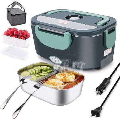 China Sustainable Bento Lunch Box Wholesale 12V Electric Food Warmer for sale