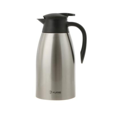 China Sustainable Home Office Water Restaurant Coffee Jar Vacuum Flask Stainless Steel Vacuum Coffee Drinking Pot for sale