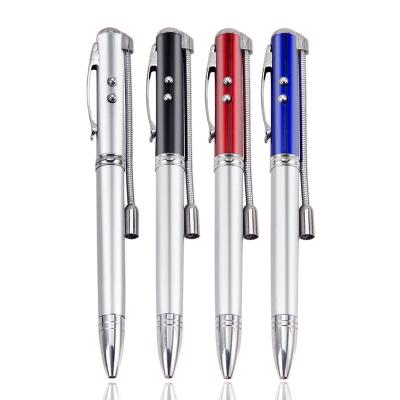 China Write 4 in 1 2022 New Product Hose Multifunctional Pen Invisible Pen Infrared Laser Tip Light Pencil for sale