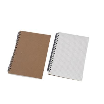 China A5 Manual Notebook Wholesale Kraft Paper Spiral Notebook 4 Single Picks for sale