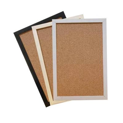 China Wood Frame Home\Office\Hotel\Restaurant\Car Wholesale Office\Bar Hanging Pin Memo Message Bulletin Cork Notice Board for sale