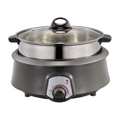 China Cheap Household Price Steam Divider Electric Cooker Hot Pot 4.0L for sale