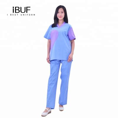 China Manufacturer Supply Nursing Scrub Anti-Shrink Suit Designs For Women for sale