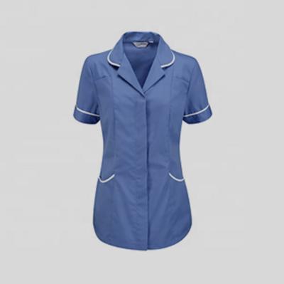 China Lady's Healthcare Tunic Anti-Shrink in Easycare Fabric for sale