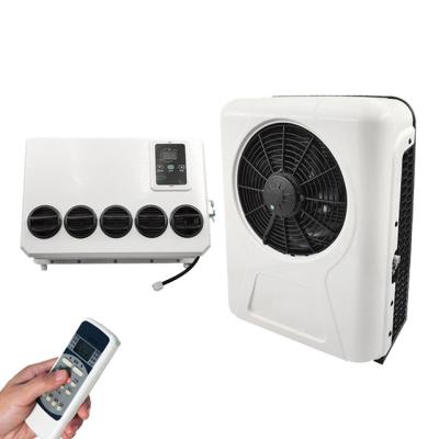 China Okyrie Universal Parking Air Conditioner 12V 24V Electric Air Conditioner For Truck Cabins Split Machine Standard for sale