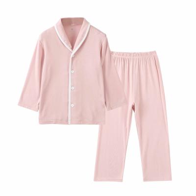 China Wholesale 100% Cotton Elastic Children Pajamas Girls Boys Pajamas Cotton Sleepwear 2 Pieces Baby Pajamas for sale