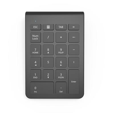 China 2.4G wireless+Blueth new super slim private model numeric keypad with scissor structure silence typing keyboard for sale