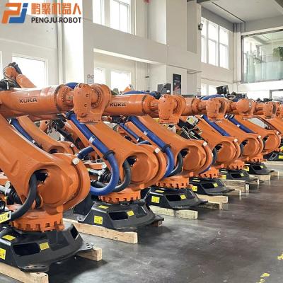 China KUKA KR210 Prime 210kg Payload Palletizing Solution Kuka Programming Palletizing Robot With 2700 Mm Reach Handling Spot Welding Robot for sale