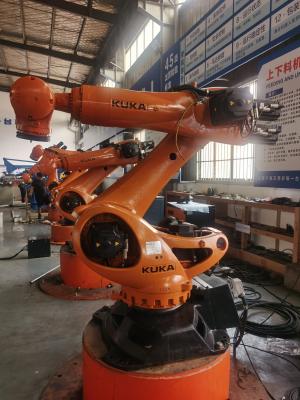 China KUKA KR300 R2500 Ultra 300kg Payload 2500mm Reach Used KUKA Robots With Repeatability ±0.1 Mm And Kuka Programming Loading Robot Handling Grinding Milling Te koop