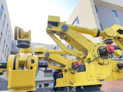 Κίνα Fanuc M-900iA 350 Χρησιμοποιούμενα ρομπότ 6 άξονες 2655mm Reach R30iA Controller Ιδανικό για παλλέτιση και άλλα προς πώληση