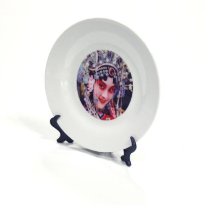 China Disposable 8 Inch Ceramic White Sublimation Dishes 10 Inch Sublimation Coated Dishes for sale