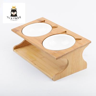 China 2022 New Minimalist Pet Bowl Easy Stored Height Adjustment Pet Wheels With Stand for sale