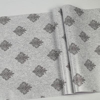 China Waterproof+ECO-Friendly Flower Design Mordern Style PVC Self Adhesive Wallpapers for sale