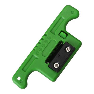 China FTTX COMPTYCO Fiber Cable Ribbon Stripper HMSAT5 Tube Stripper Mid-Span Access Tool 1.9-3.0mm Blade AUA-05 Loose Replaceable Fiber Strippers for sale