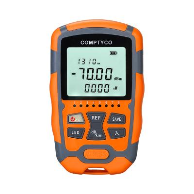 China FTTH COMPTYCO Mini Optical Power Meter AUA-M7 OPM Universal Fiber Optic Cable Tester -70dBm~+10dBm SC/FC/ST Interface Connector for sale