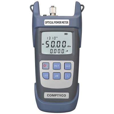 China FTTH COMPTYCO AUA-G510A Fiber Optic Power Meter With LED Light With SC/FC/ST Connector -50 +26dBm Universal Fiber Optic Tester for sale