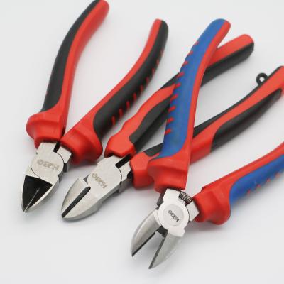 China Portable Professional Industrial Universal Japanese DIY Tools Diagonal Side Cutter Cutting Pliers for sale