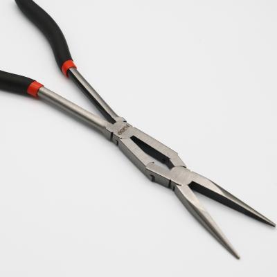 China Easy Operation Good Quality Insulated Adjustable Pliers Double Long Nose X Pliers for sale