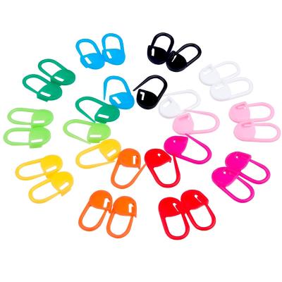 China Stitch Markers 100PCS Mix Color Knitting Stitch Crochet Lock Cross Stitch Stitch Markers Needle Needle Clip Hook Knitting Markers (100) for sale