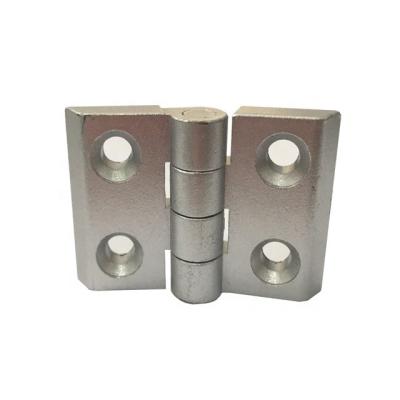 China ALLOY Die Casting Zinc Alloy Hinge For European Standard Aluminum Profile for sale