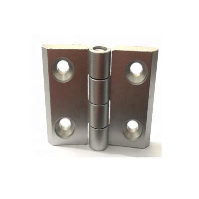 China Industrial Aluminum Profile 62*50*30 Aluminum Hinge / Die Cast Hinge / Zinc Corner for sale