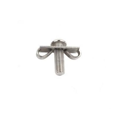 China Spring Loop Steel Standard End Fastener With Screw For 4040 Series Aluminum Extrusion Profile for sale