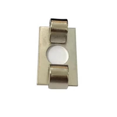 China General Industry Standard 4545 Elastic End Clip For Aluminum Profile 10 Slot Connector for sale