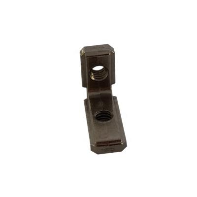 China Carbon Steel 4040 Series T Slot L Shape Inner Bracket For European Standard Aluminum Profile for sale