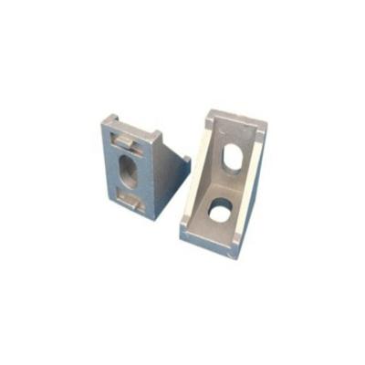 China ALLOY 2028 Series 2 Hole Corner Bracket For European Standard Aluminum Profile for sale