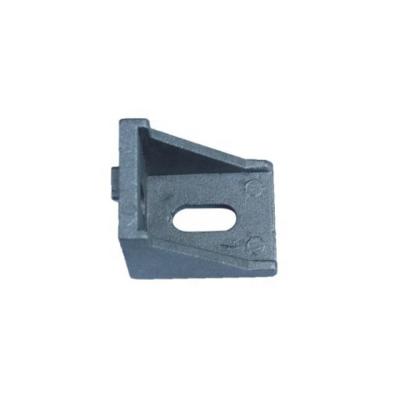 China Profile 4040 Hardware Fastener 4040 V Slot 90 Degree Metal T Slot Corner Bracket for sale