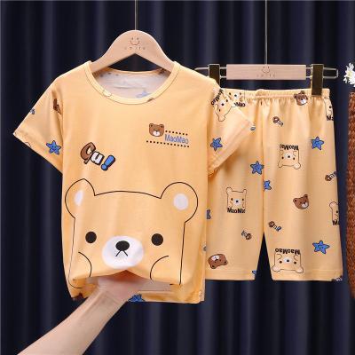 China QUICK DRY QUICK DRY Pajamas Set Kids Summer Pajamas Kid Boy Pijama Supplier Sleepwear Suppliers Wholesale Lounge Wear Kids Summer for sale