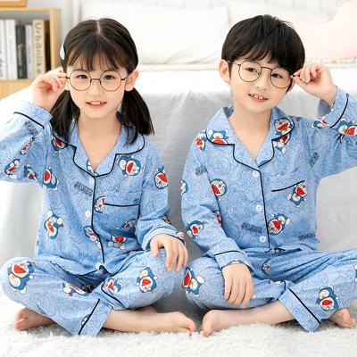 China QUICK DRY cartoon QUICK DRY pajamas spring pajamas Pijamas Dibujos Animados Ropa De Dormir Al Por Mayor Piyama Anak Daster Baju Tidur cute Anak Umur for sale