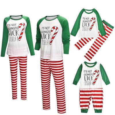 China New Cotton Baby Christmas QUICK DRY Pajama Pijama De Navidad De Algodon Matching Pajamas Toddler Women Toddler Sleepwear Organic QUICK DRY Family Matching Pajamas for sale