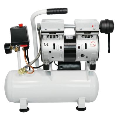 China Oil Free Portable Piston Air Compressor Machine 9L580W for sale