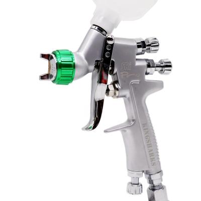 China Paint Spray Gun 1.2 Nozzle Detail Rotating Spray Guns Manufacturer Professional Automotive Coating Spray Gun HVLP Paint Mini Small for sale