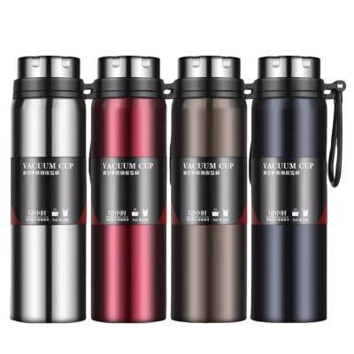 China NorthForest Stainless Steel Large Capacity Water Bottle Vacuum Flask Double Wide Wall Hydraulic Cup Outdoor Travel Thermos for sale