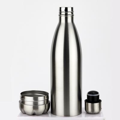 China NorthForest Sports Travel Bottle Vacuum Thermos Cola Shape Water Flask Sustainable Double Wall Stainless Steel Tumbler With Screw Off Bottom for sale