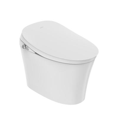 China JOMOO Bidets Electronic Smart Toilet Automatic Closestool PP White Cover With Toilet Cistern And International Standard Plug for sale