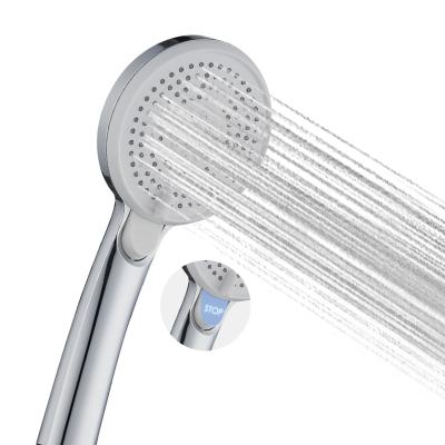 China Non-diverting High Pressure Hand Held Shower Head With On/Off Switch JOMOO 3-Modes Hand Held Shower Head With OFF Key for sale