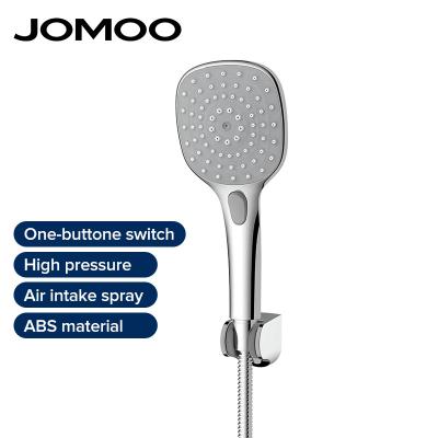 China Without Switching 3 Function Easy-Cleaning Massage Spa Hand Held Shower With Fixed Seat JOMOO 3 Sprays Rain Shower Head High Pressure ABS for sale