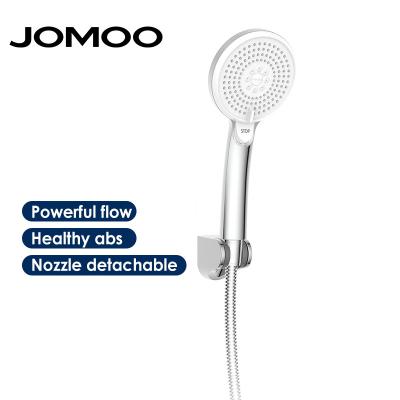 China JOMOO 4 Modes Liquid Shower Heads Silicone Rubber Liquid Handheld Shower Head With One-Key Water Stop Function for sale