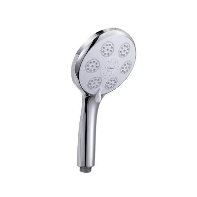 China Without diverter LED/LCD hand shower head, temperature display shower head set, LED lights shower head color change automatically for sale