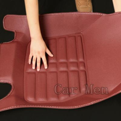 China Wholesale Easy Cleaned Auto Interior Accessories Waterproof 5D Easy-cleaning No Smell Car Floor Mats Hot-press EVA Mat For Special Models for sale