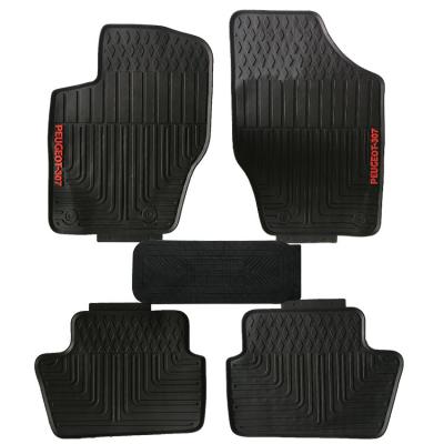 China High Quality Universal Car Mat Waterproof And Easy Cleaned Non-slip 3D Edging All Round Car Floor Mat for sale