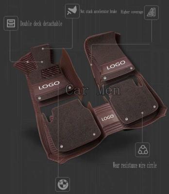 China Easy Cleaned Customized Unique 5d Car Floor Mat Car Carpet 5D Car Mat for sale